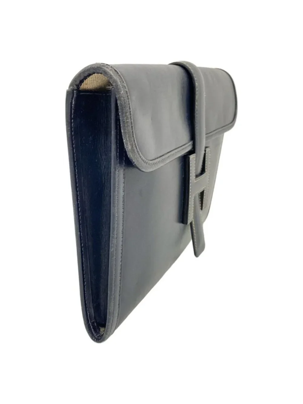Hermes Clutch Jige PM Navy